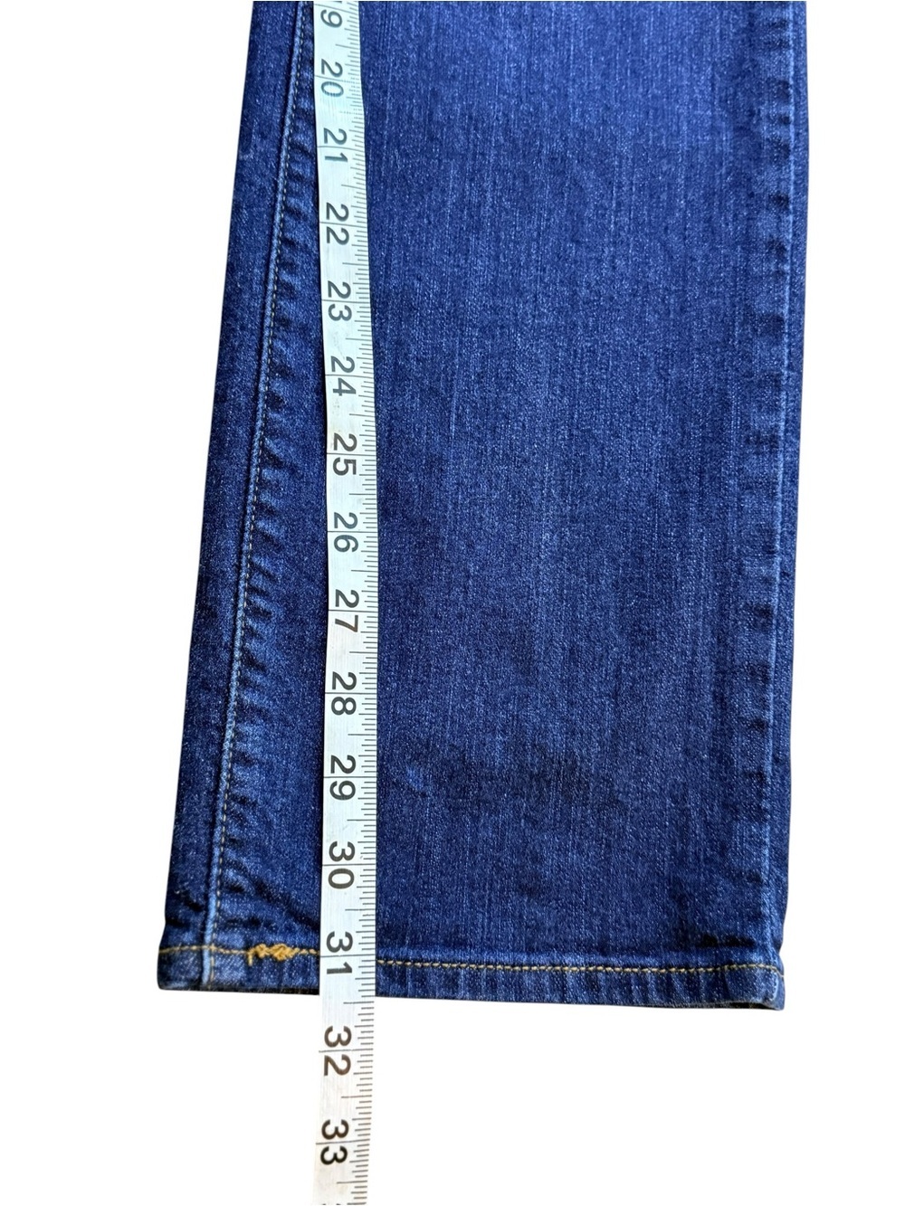 Levi’s 505 Straight Jeans Men’s 34x30 Dark Wash Classic Fit Denim - Picture 8 of 10